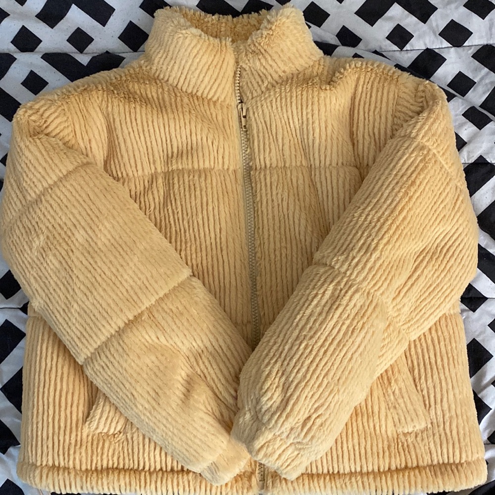 Forever 21 Corduroy Puffer Jacket